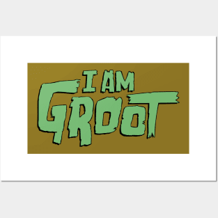 I am Groot Posters and Art